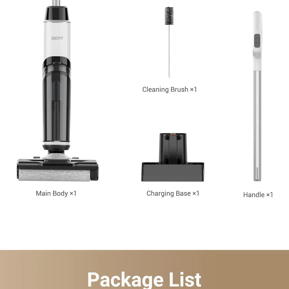 جاروشارژی و زمینشوی BERT مدل BV0105